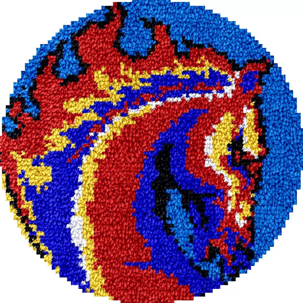 Latch Hook Rug Kit - Horse