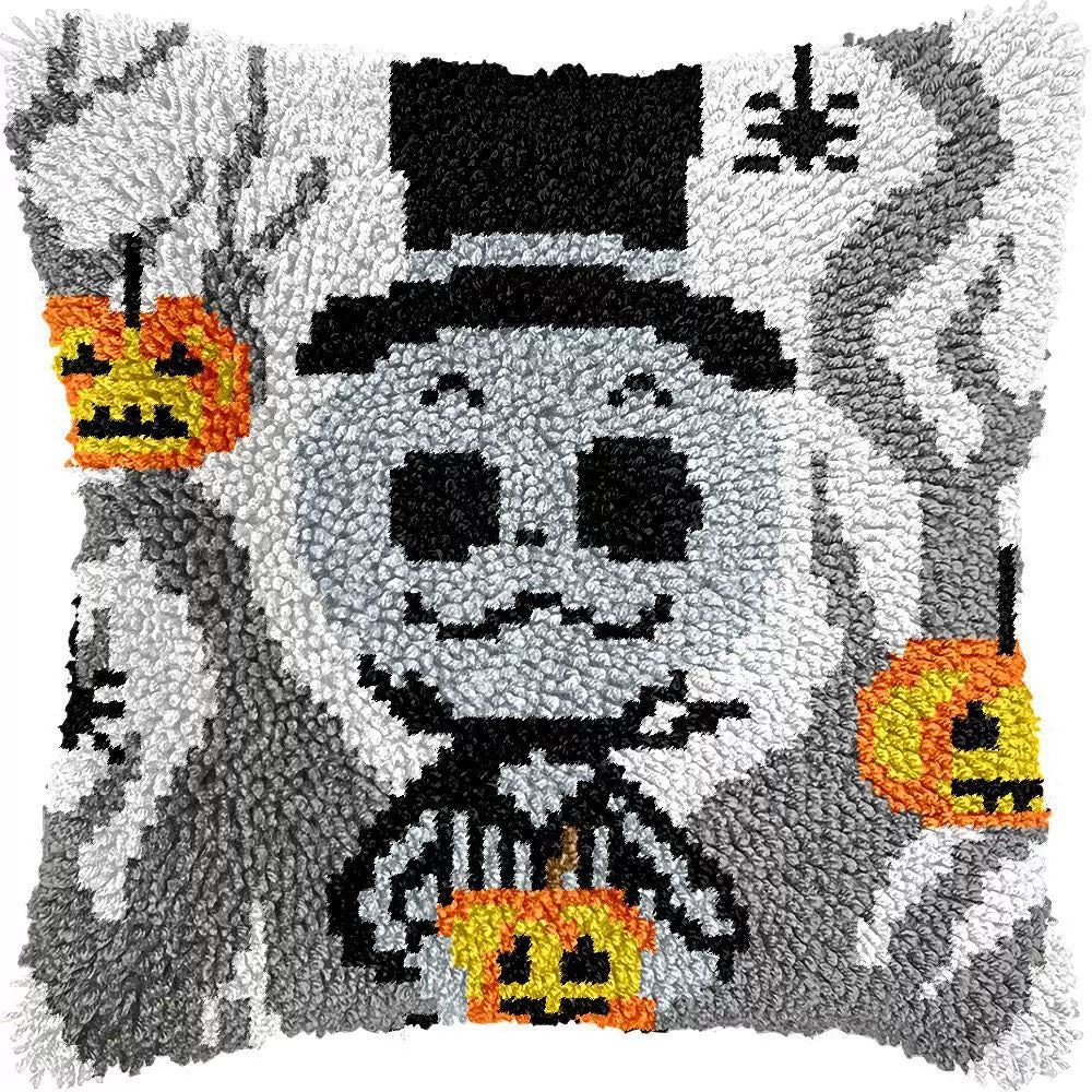 Latch Hook Pillow Kits - Halloween