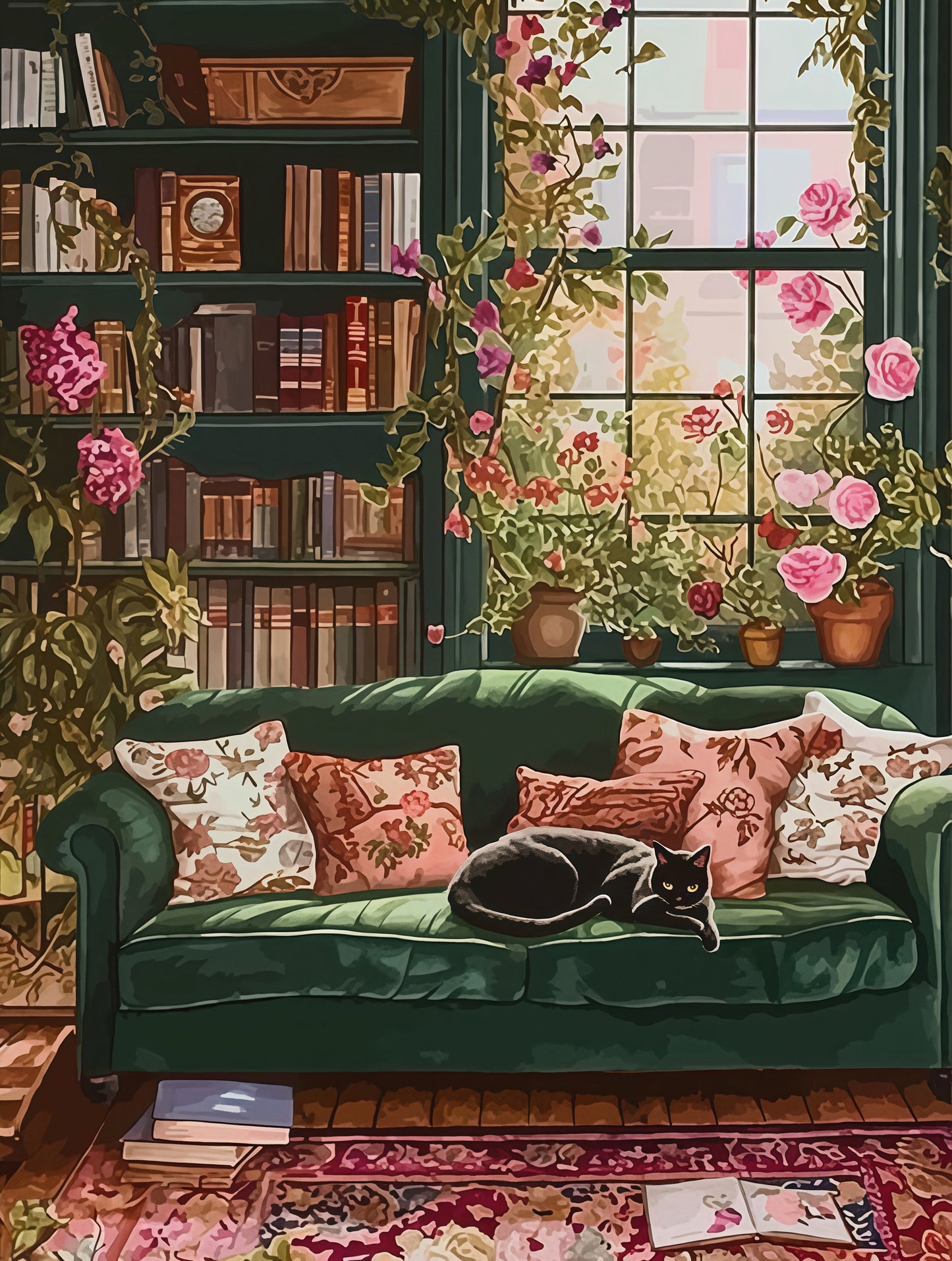 Schilderen Op Nummer - De kat in de kamer