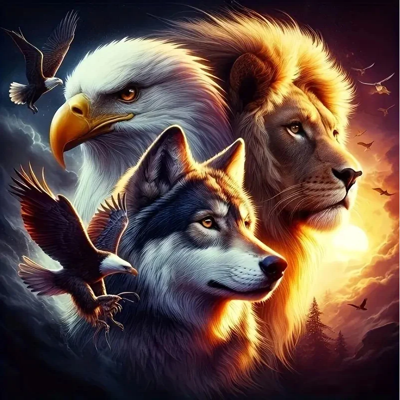 DIY Diamond Painting Kits - Wilde Dieren