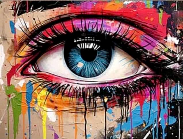 DIY Diamond Painting Kits - Abstract Oog