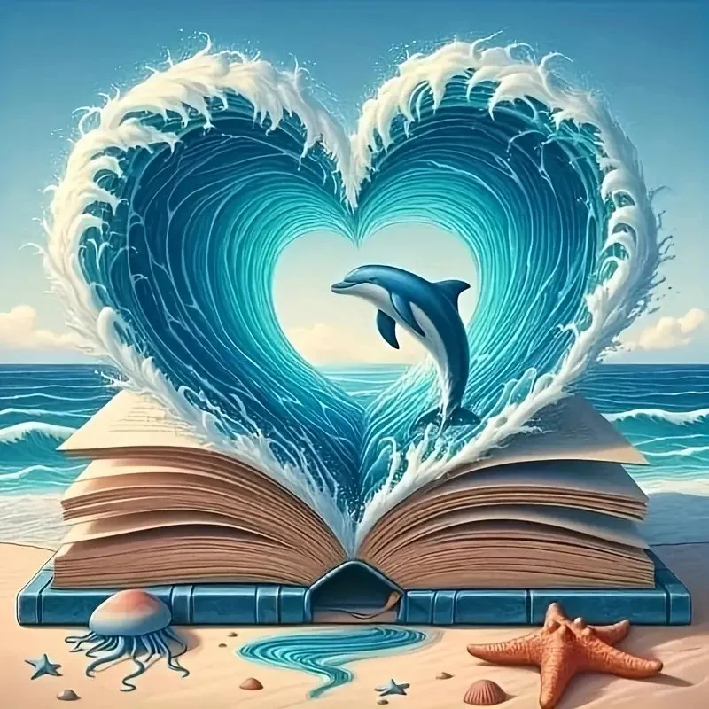 DIY Diamond Painting Kits - Dolphins