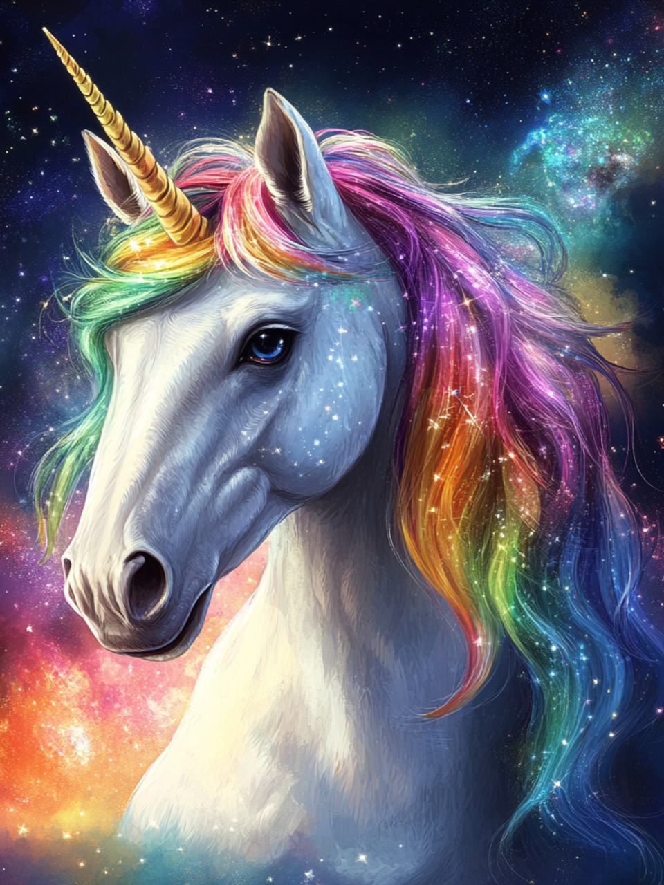 DIY Diamond Painting Kits - Unicorn