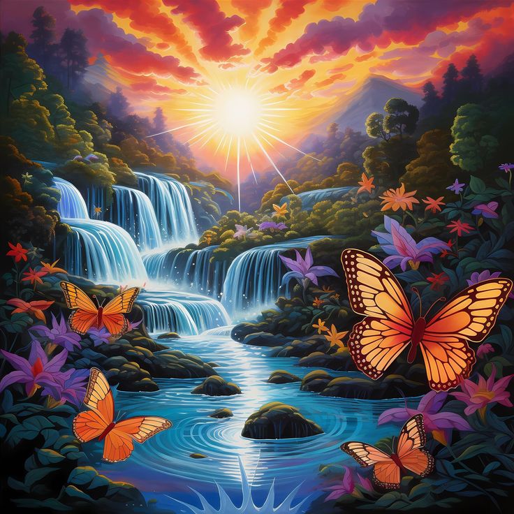 DIY Diamond Painting Kits - Beautiful Scenery