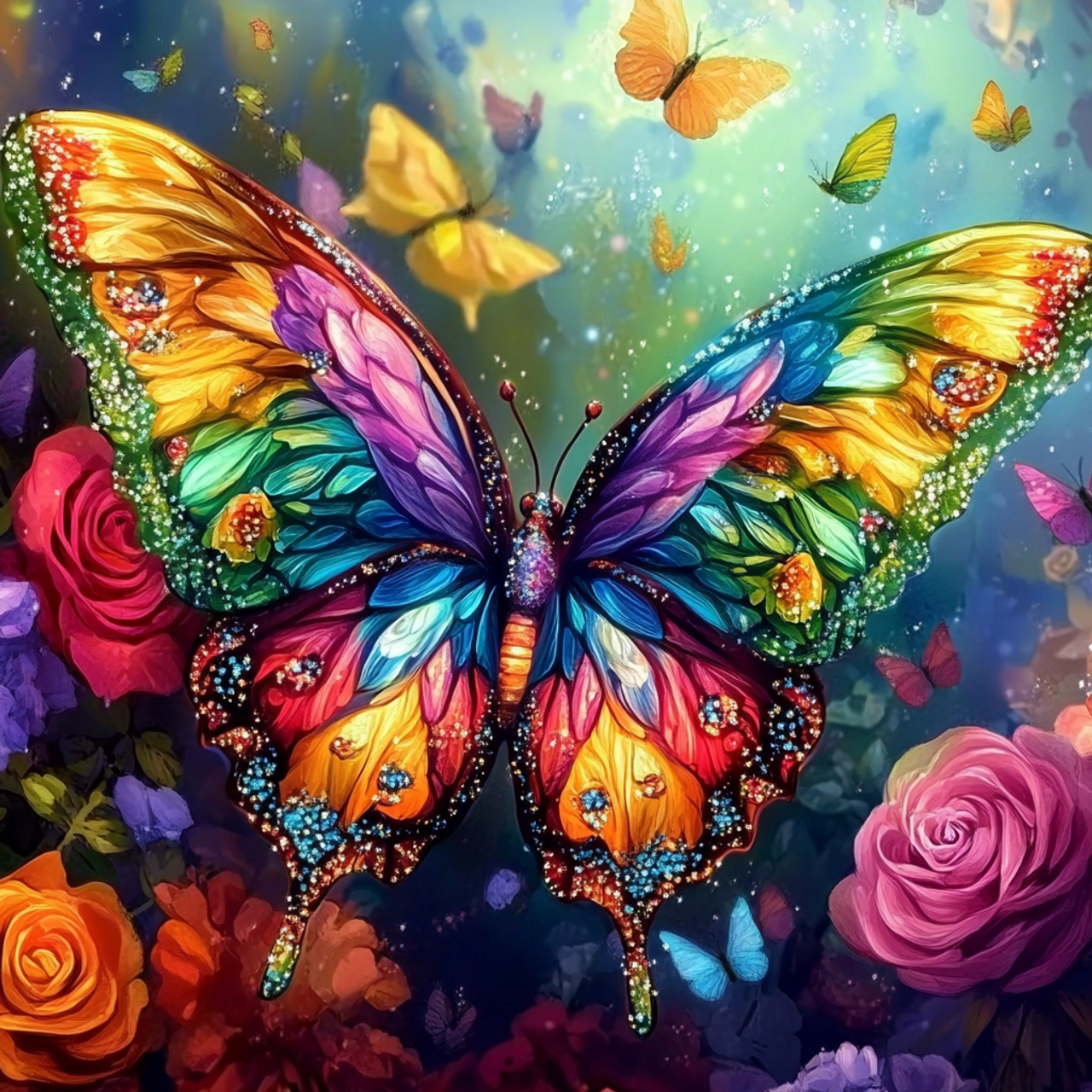 DIY Diamond Painting Kits - Butterfly
