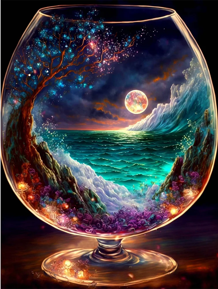 DIY Diamond Painting Kits - Fantasy Landscape