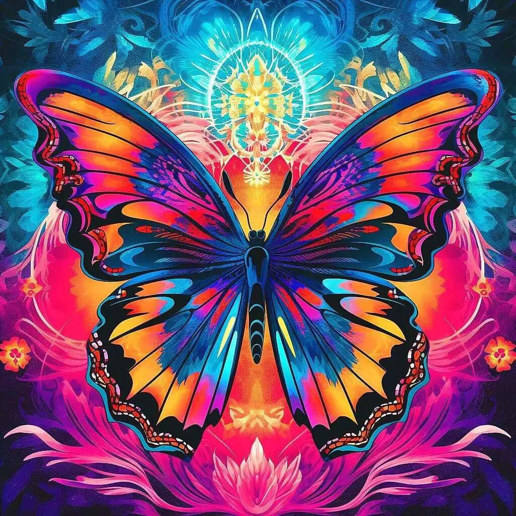 DIY Diamond Painting Kits - Colorful Butterflies