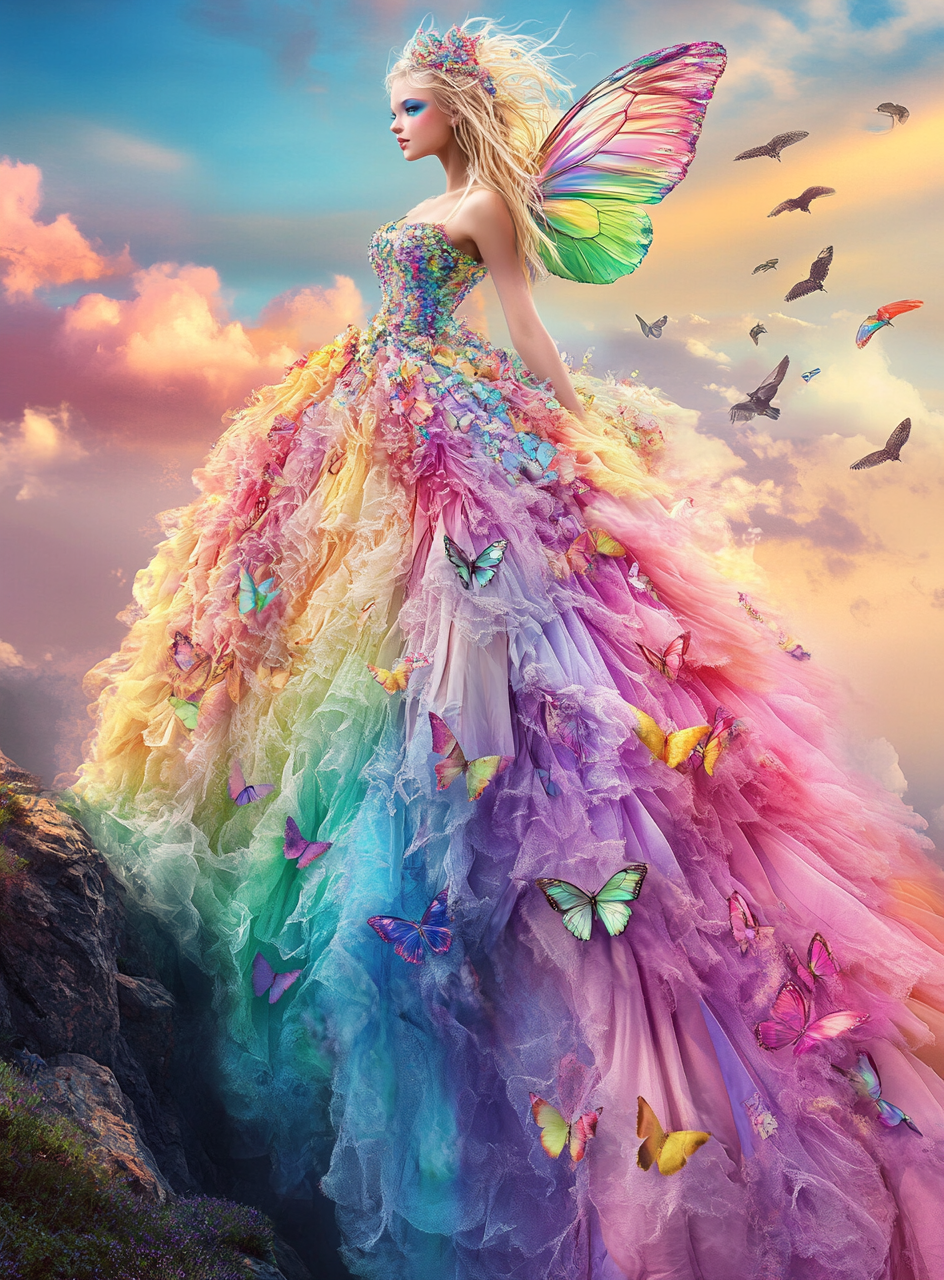 DIY Diamond Painting Kits - Butterfly Fairy