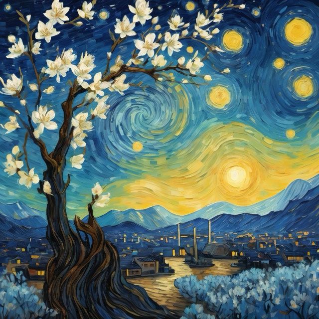Painting By Numbers Kit - Abstract Landscape