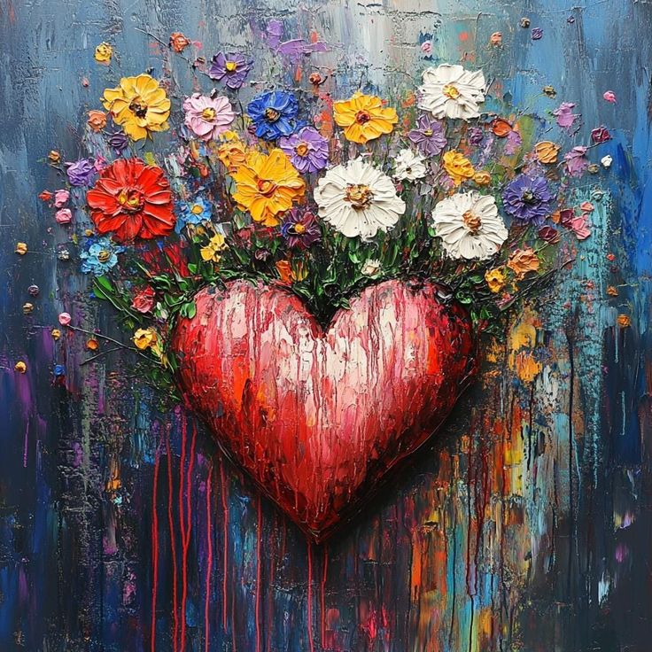 Painting By Numbers Kit - Abstract Love