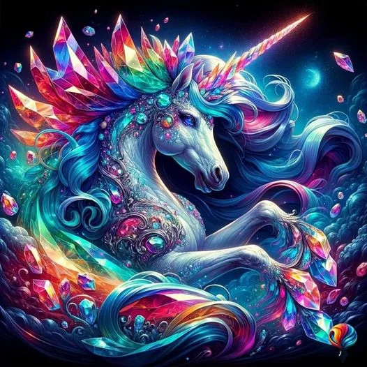 DIY Diamond Painting Kits - Colorful Unicorn