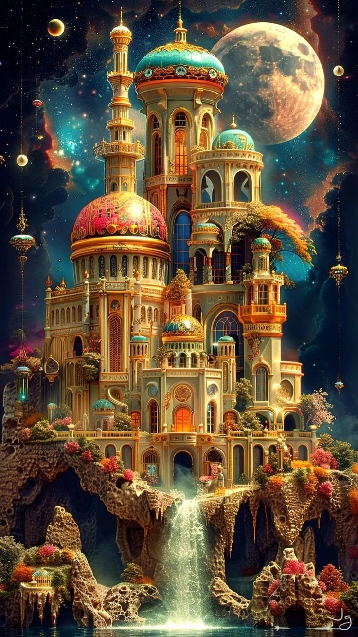 DIY Diamond Painting Kits - Beautiful Castle