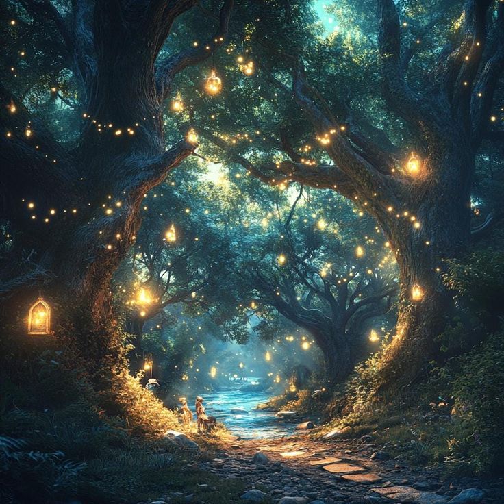 DIY Diamond Painting Kits - Shining Forest