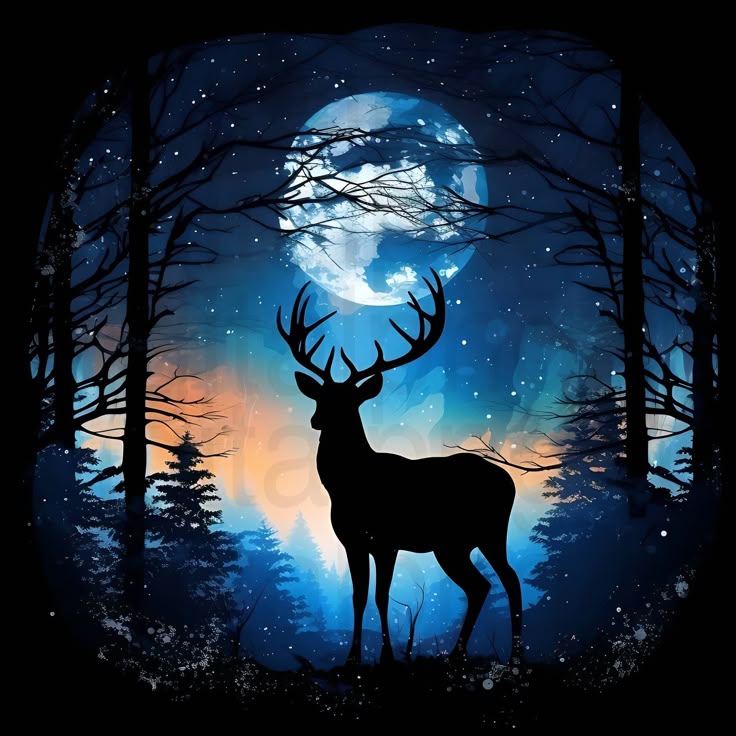 DIY Diamond Painting Kits - Deer In The Forest