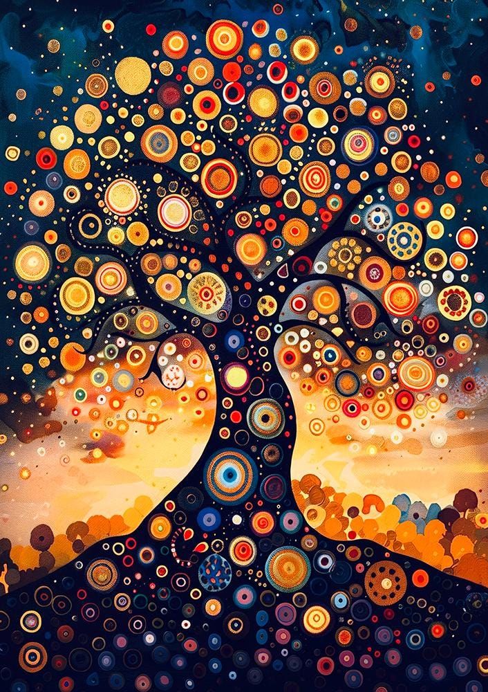 DIY Diamond Painting Kits - Abstract Tree
