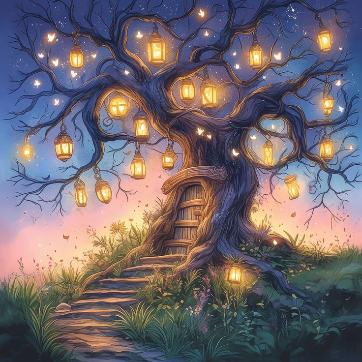 DIY Diamond Painting Kits - Tree