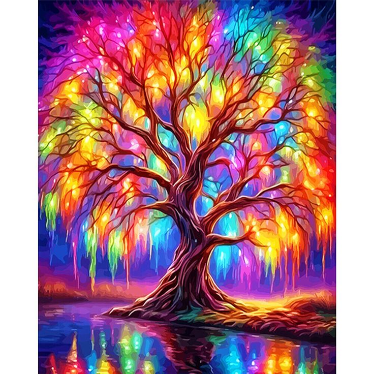 DIY Diamond Painting Kits - Fantasy Tree