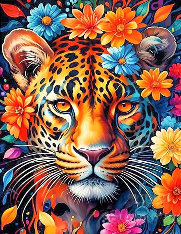 DIY Diamond Painting Kits - Tiger
