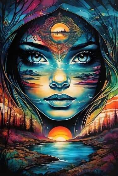 DIY Diamond Painting Kits - Abstract Woman