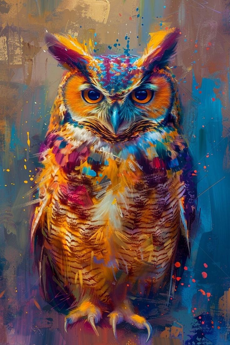 DIY Diamond Painting Kits - Owl