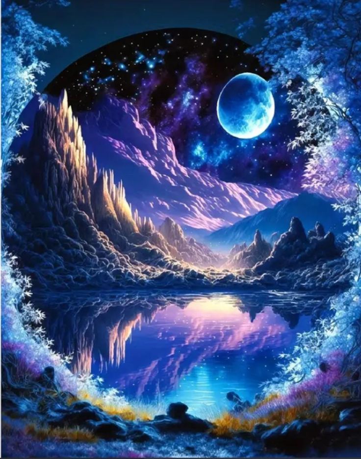 DIY Diamond Painting Kits - Fantasy Landscape