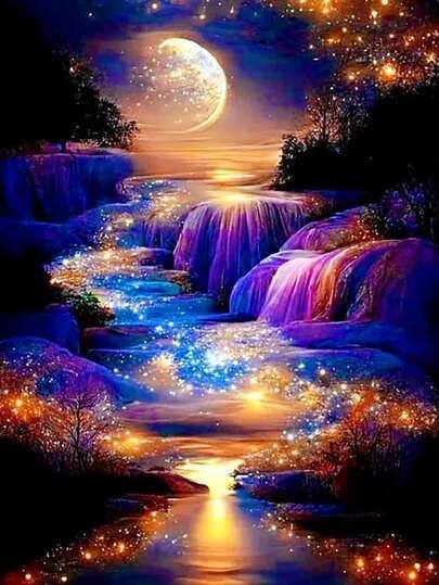 DIY Diamond Painting Kits - Fantasy Landscape