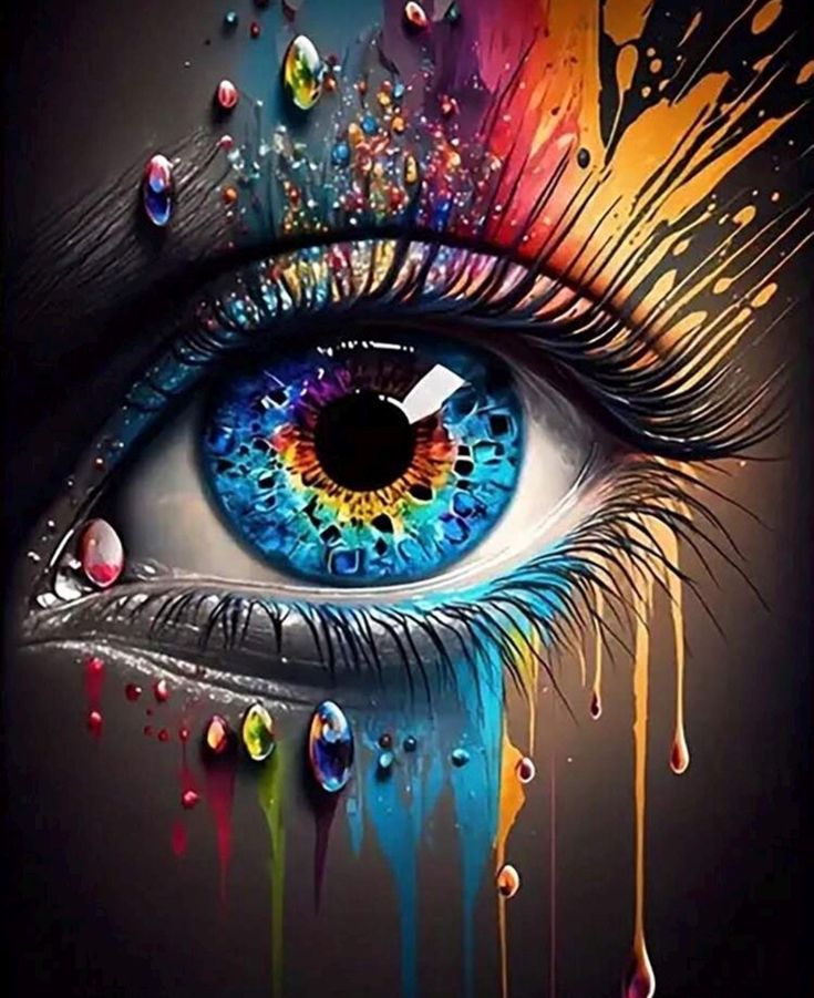 DIY Diamond Painting Kits - Abstract Eye