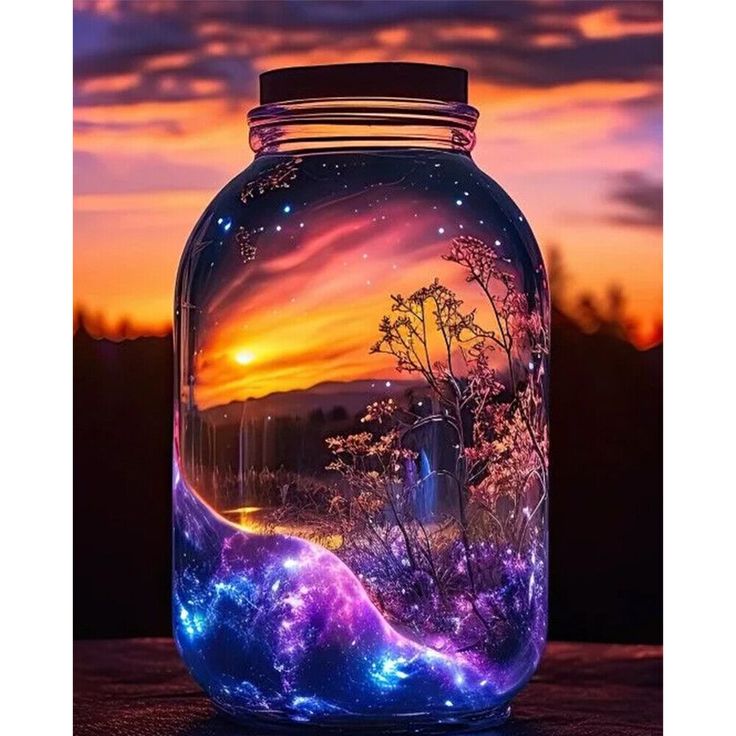 DIY Diamond Painting Kits - Fantasy Bottle