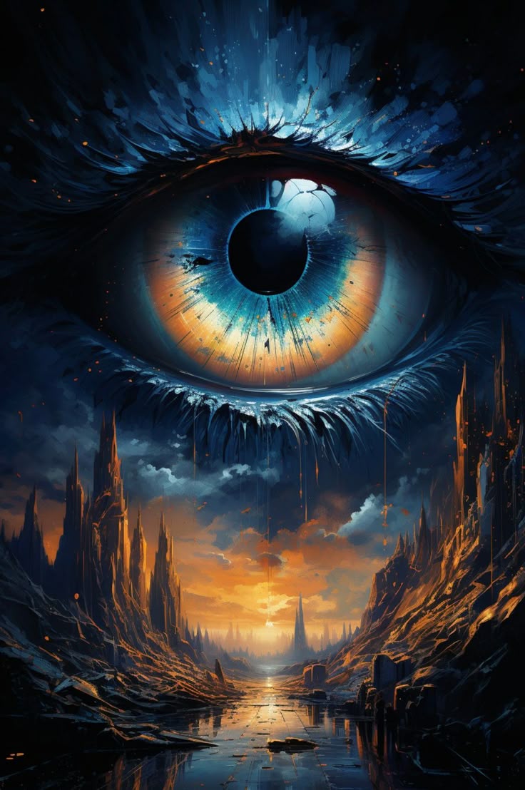 DIY Diamond Painting Kits - Abstract Eye