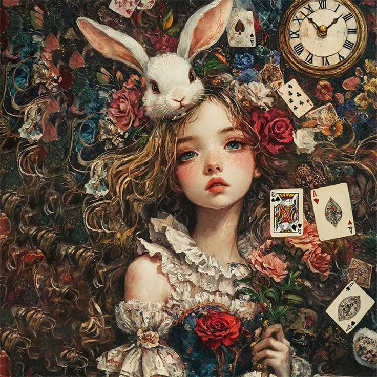 DIY Diamond Painting Kits - Girl And Rabbit