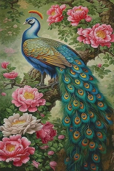 DIY Diamond Painting Kits - Beautiful Peacock