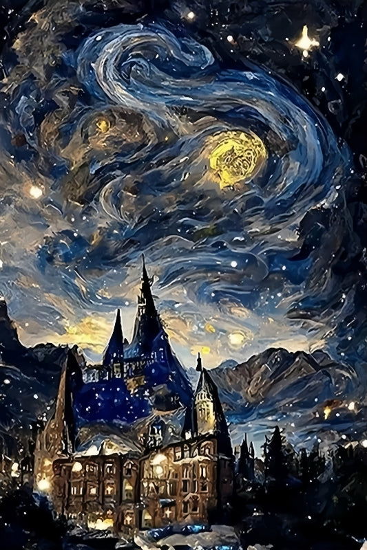 DIY Diamond Painting Kits - Starry Night View