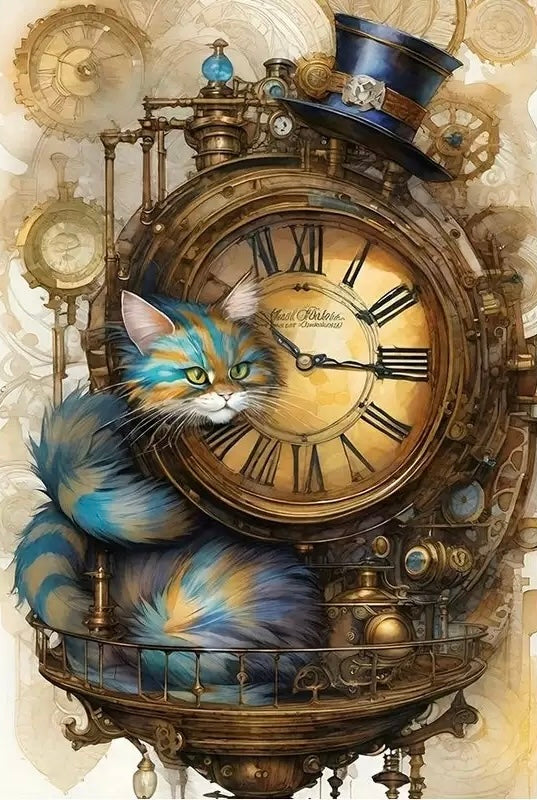 DIY Diamond Painting Kits - Abstract Clocks