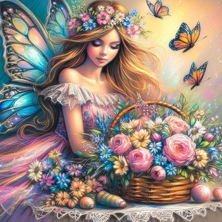 DIY Diamond Painting Kits - Butterfly Fairy
