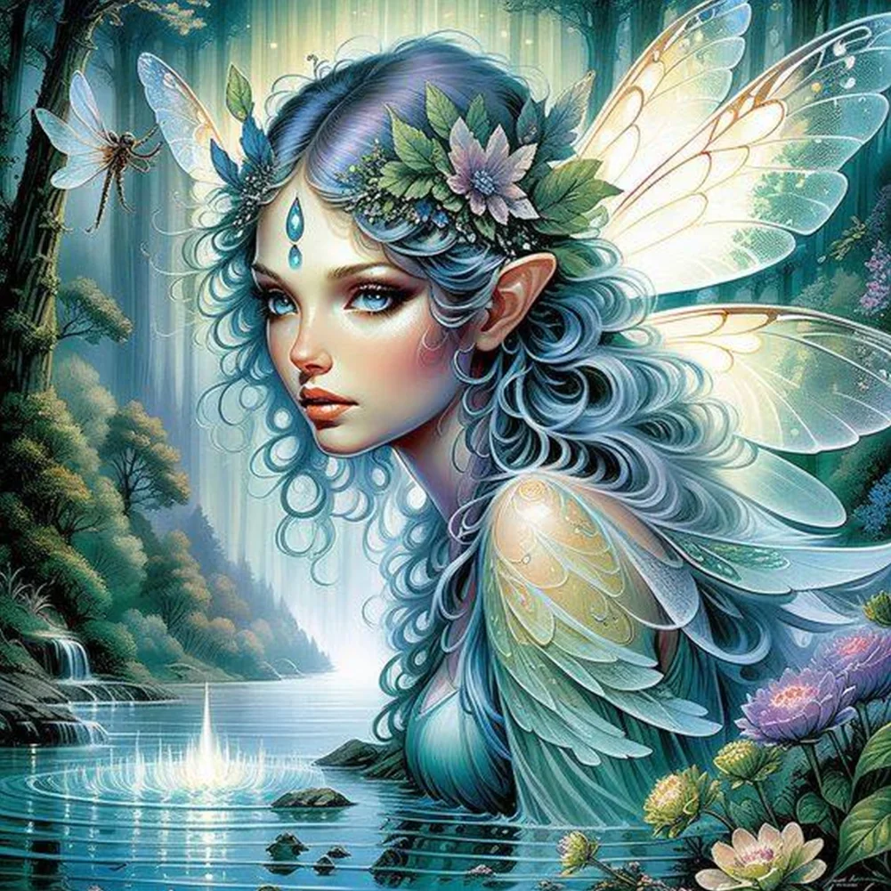 DIY Diamond Painting Kits - Butterfly Fairy