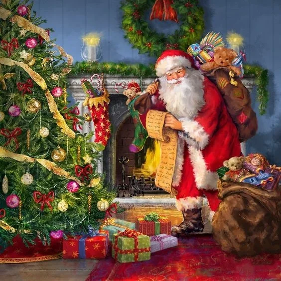 DIY Diamond Painting Kits - Santa Claus