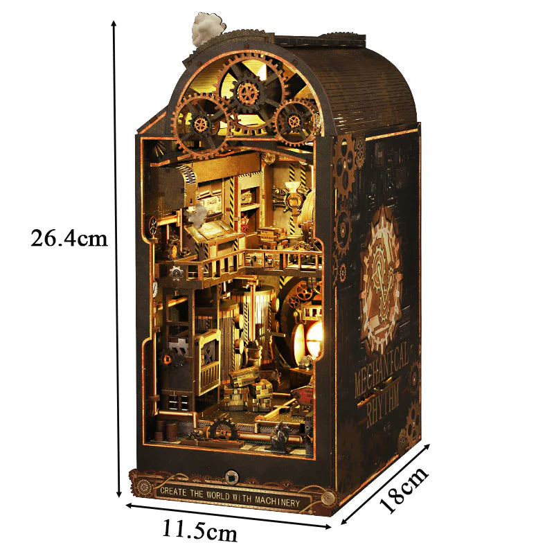 Steampunk World DIY Book Nook Kit