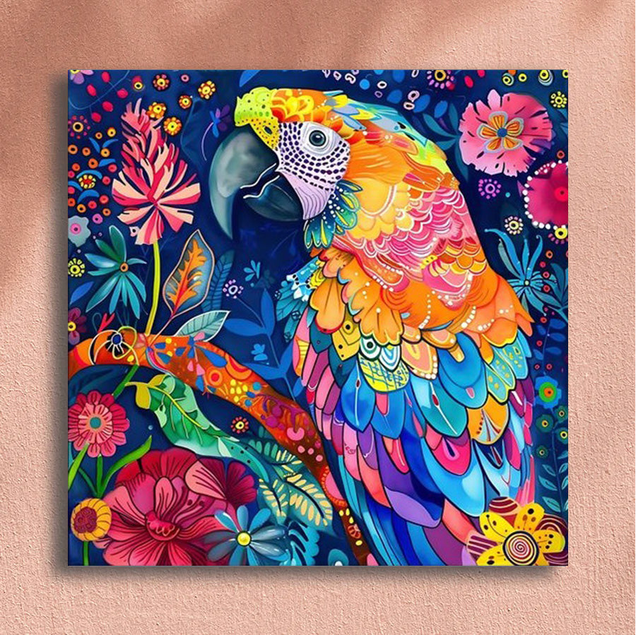Painting By Numbers Kit - Parrot