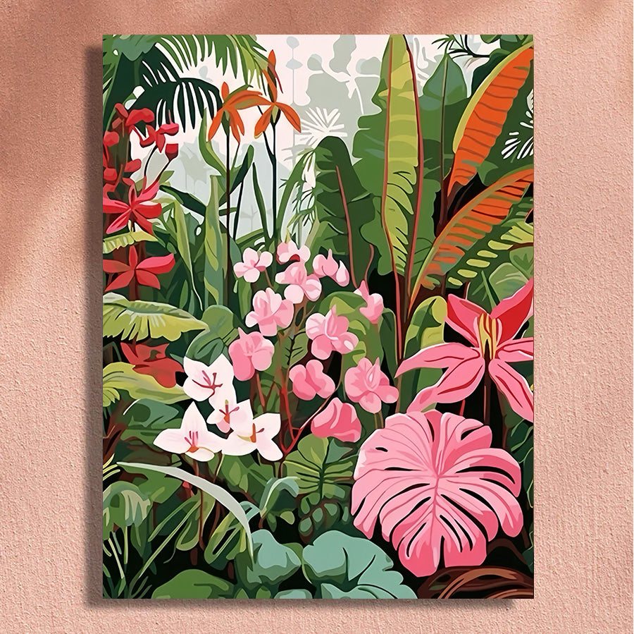Painting By Numbers Kit - Plants