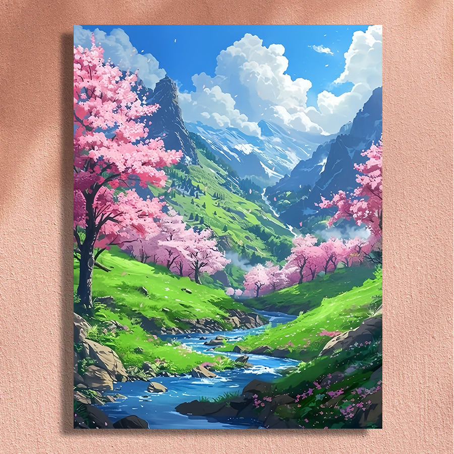 Painting By Numbers Kit - Beautiful Scenery