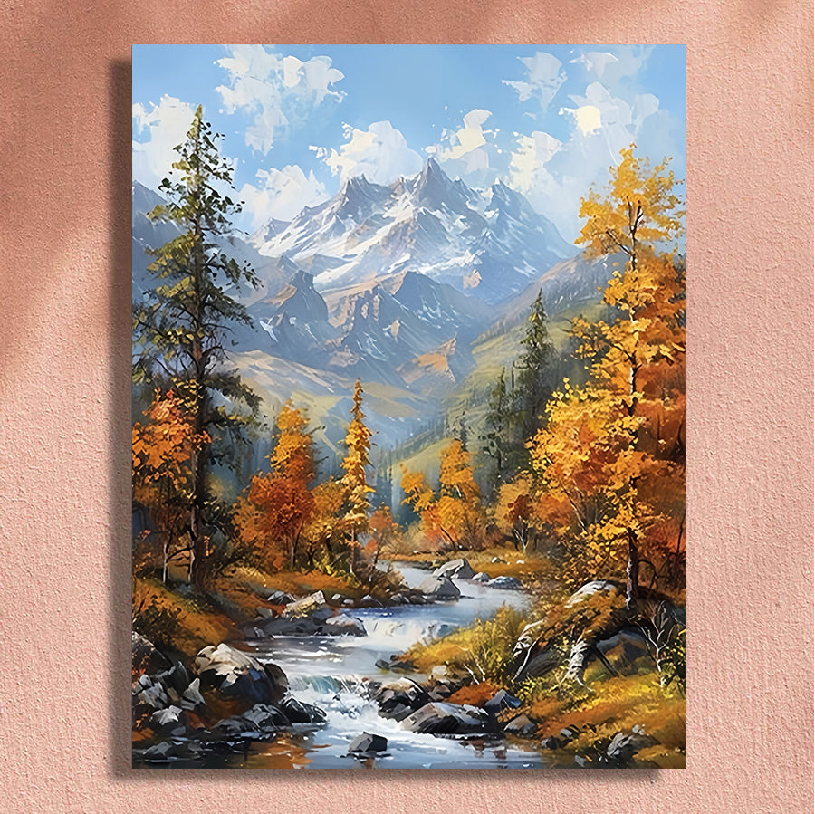 Painting By Numbers Kit - Beautiful Scenery