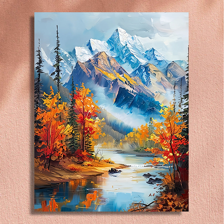 Painting By Numbers Kit - Beautiful Scenery