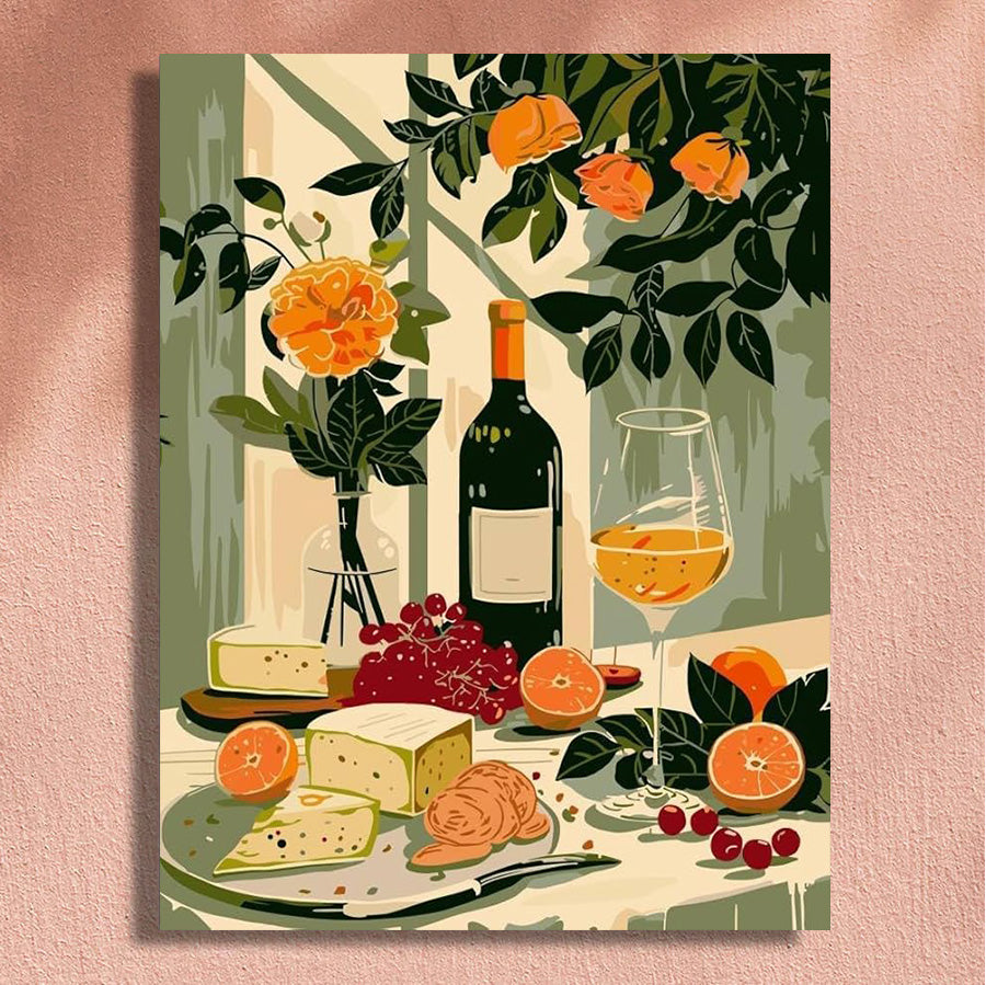 Painting By Numbers Kit - Dining Table