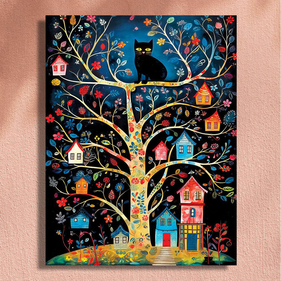 Painting By Numbers Kit - Fantasy Tree