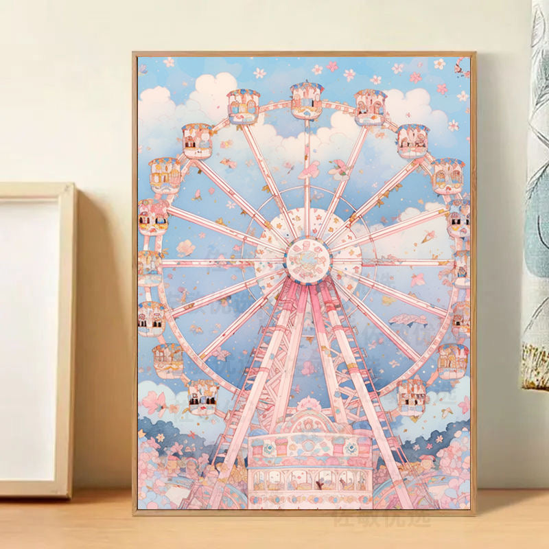 Painting By Numbers Kit - Observation Wheel