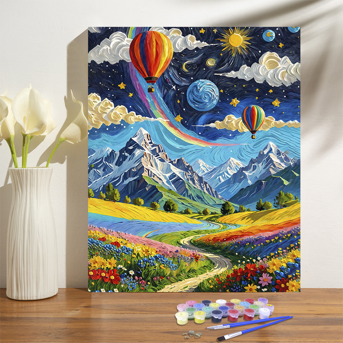 Painting By Numbers Kit - Beautiful Scenery