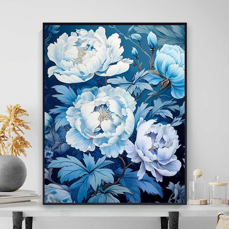 Painting By Numbers Kit - Flowers