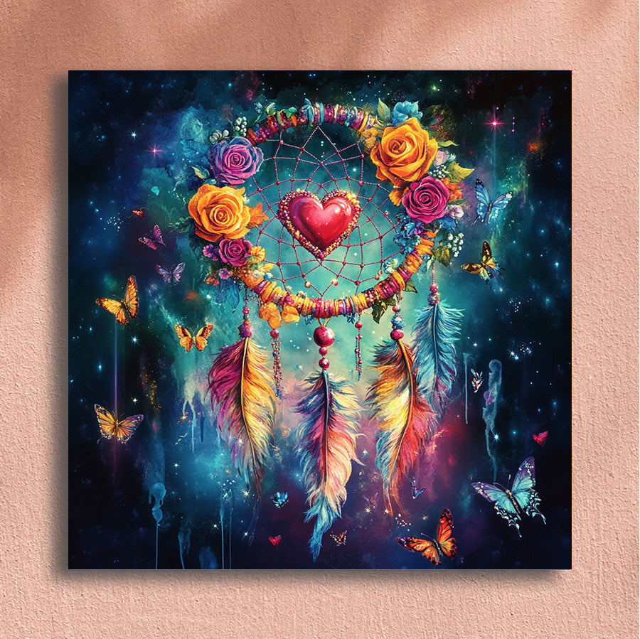 Painting By Numbers Kit - Abstract Dreamcatcher