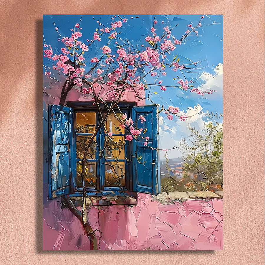 Painting By Numbers Kit - Window View