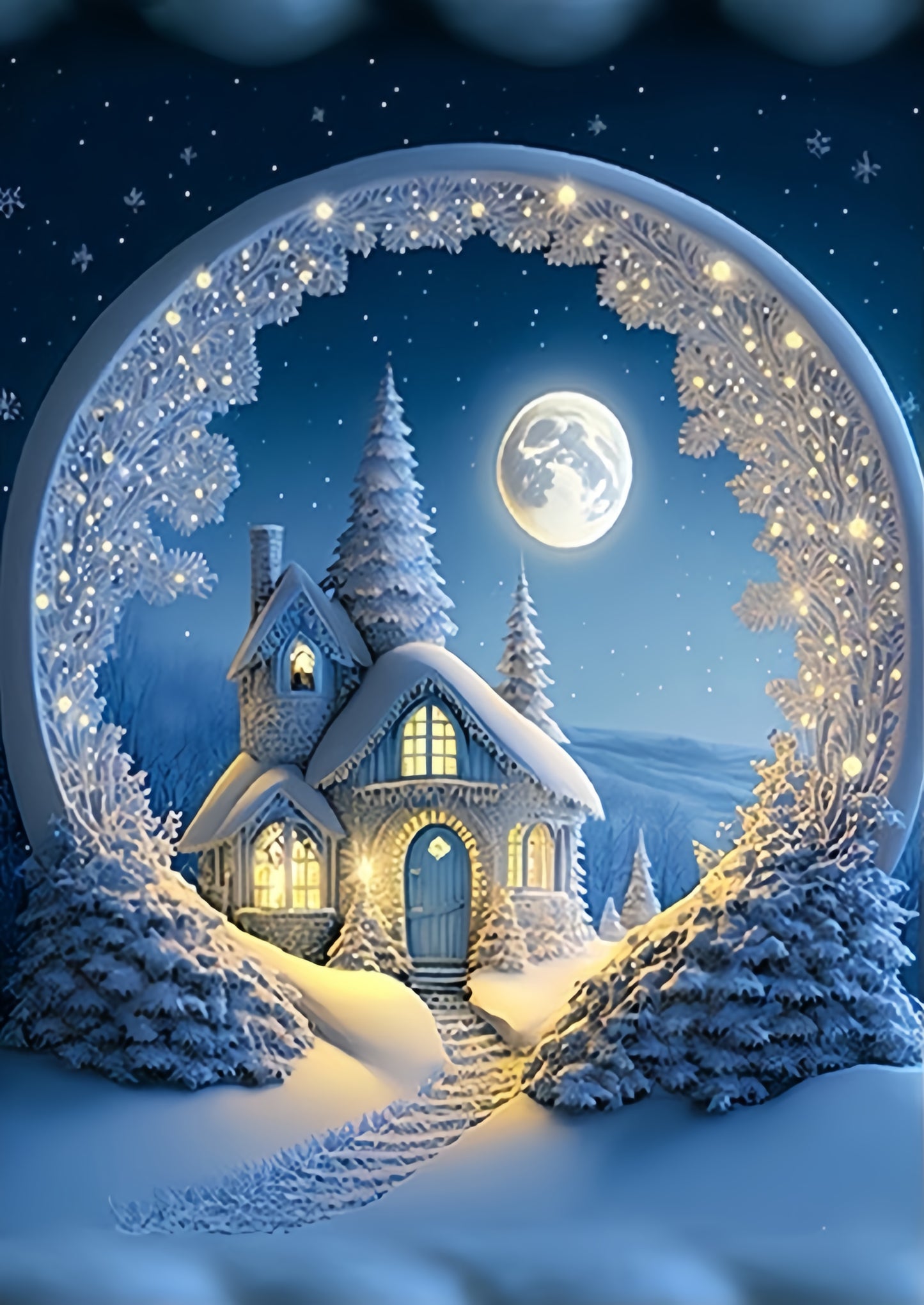 DIY Diamond Painting Kits - Fantasy Castle